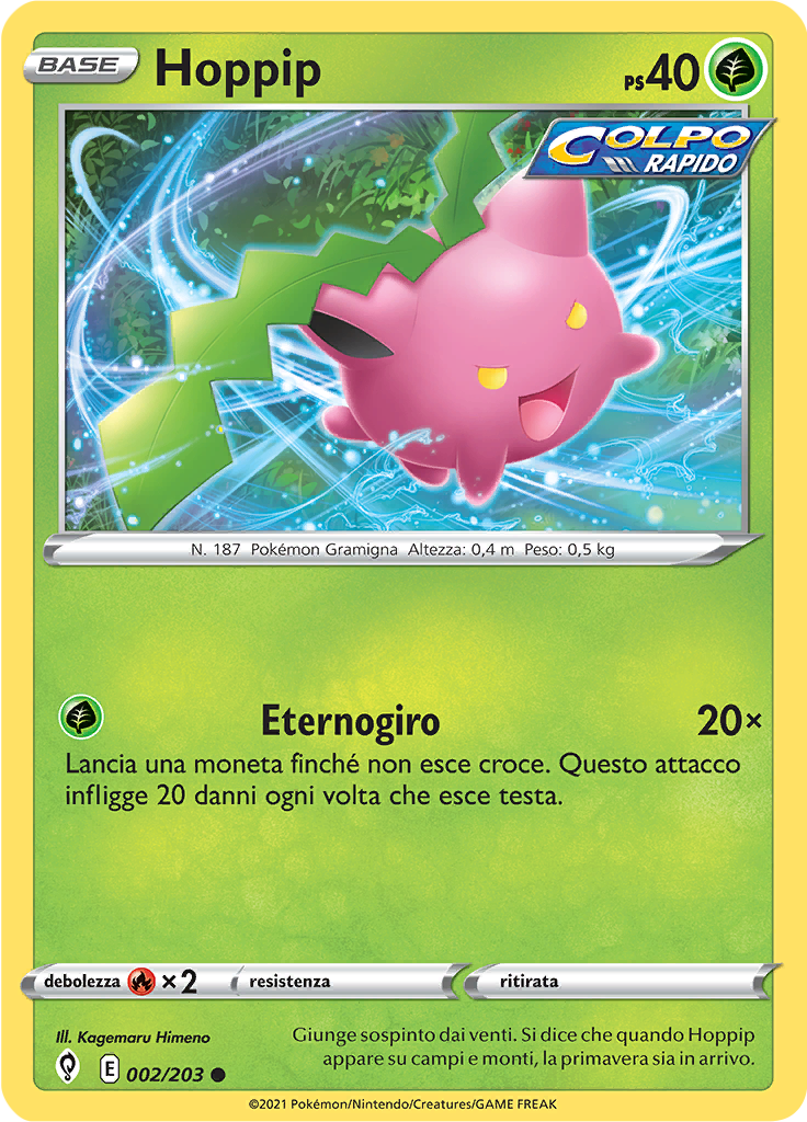 Hoppip (Reverse Holo)