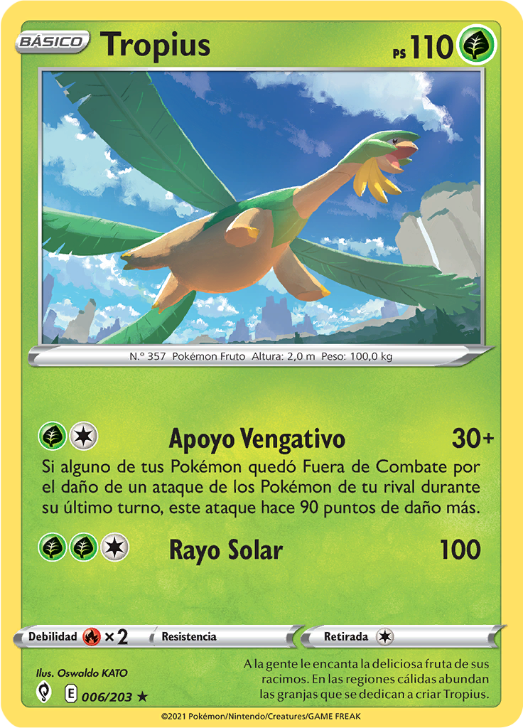 Tropius (Reverse Holo)