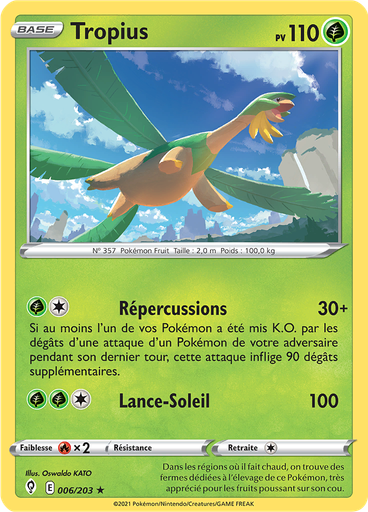 Tropius (Reverse Holo)