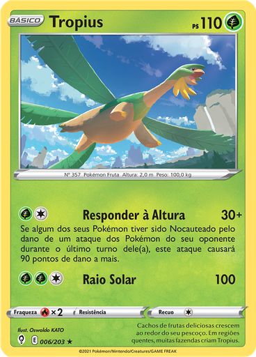 Tropius (Reverse Holo)