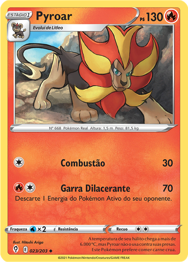 Pyroar (Reverse Holo)