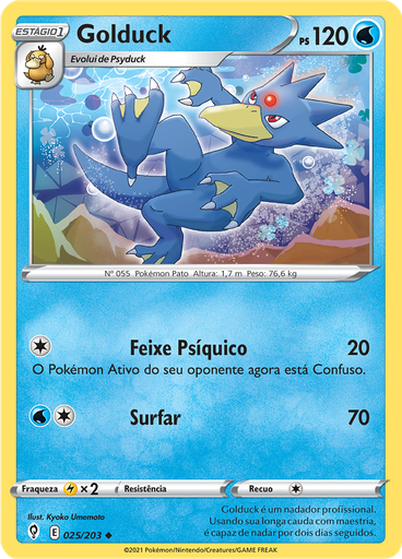 Golduck (Reverse Holo)