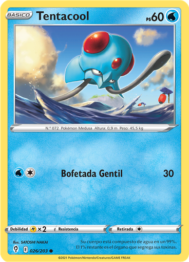 Tentacool (Reverse Holo)