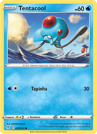 Tentacool (Reverse Holo)