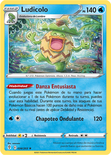 Ludicolo (Reverse Holo)