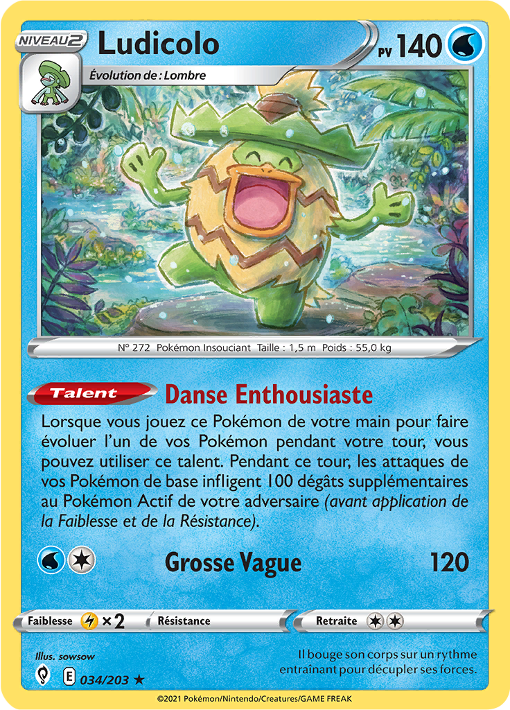 Ludicolo (Reverse Holo)