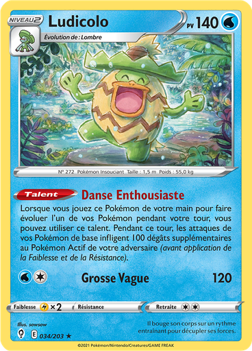 Ludicolo (Reverse Holo)