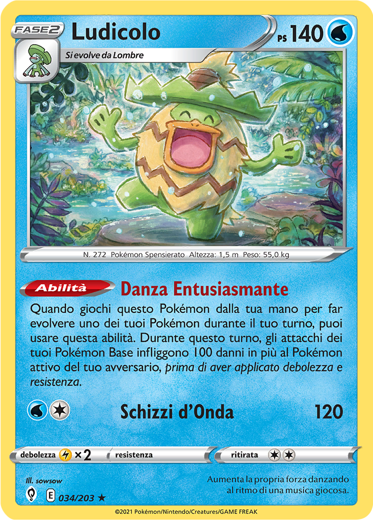 Ludicolo (Reverse Holo)