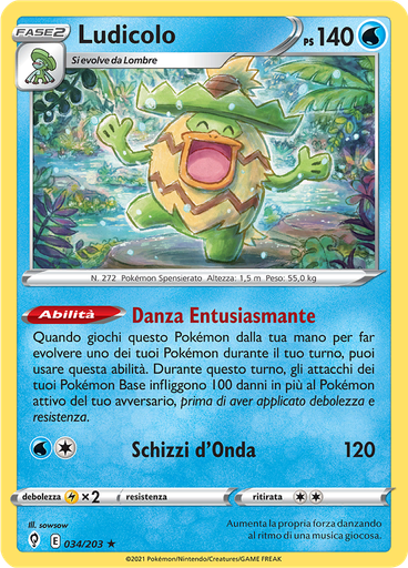 Ludicolo (Reverse Holo)