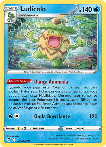 Ludicolo (Reverse Holo)