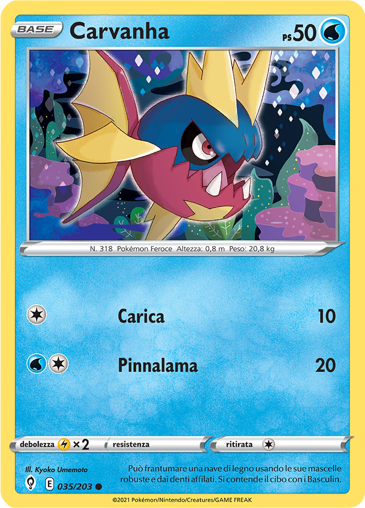 Carvanha (Reverse Holo)