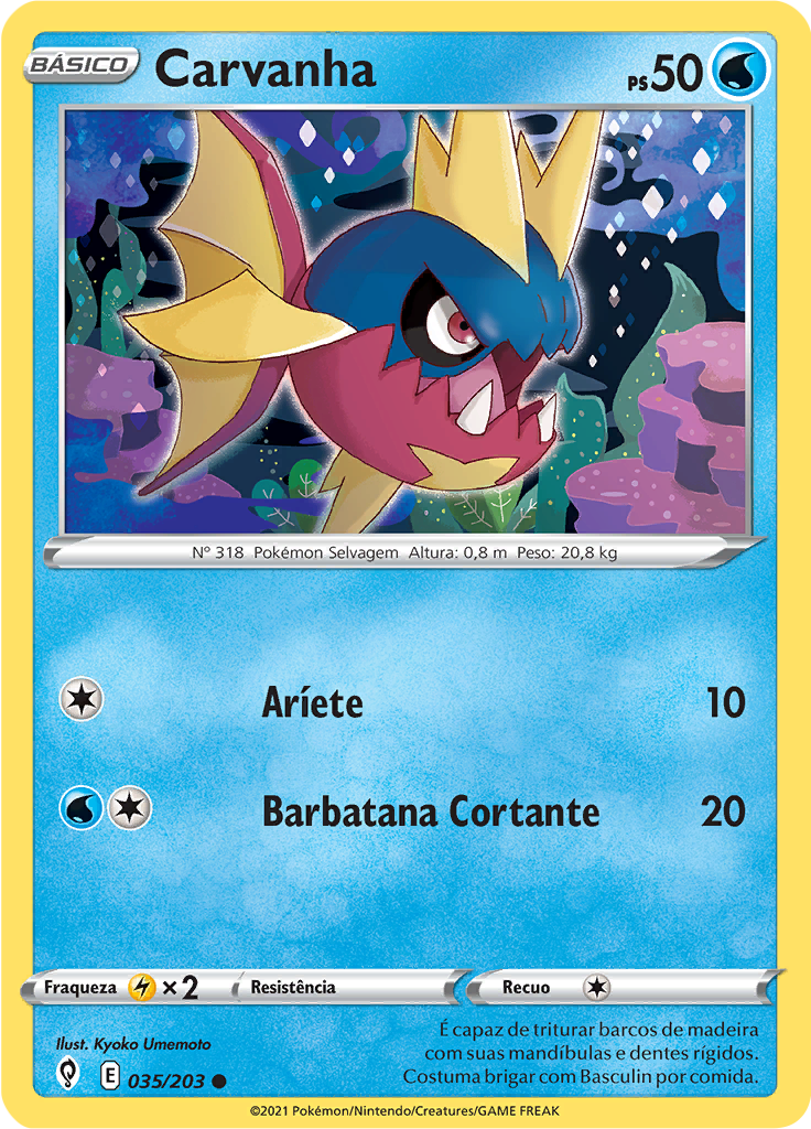 Carvanha (Reverse Holo)