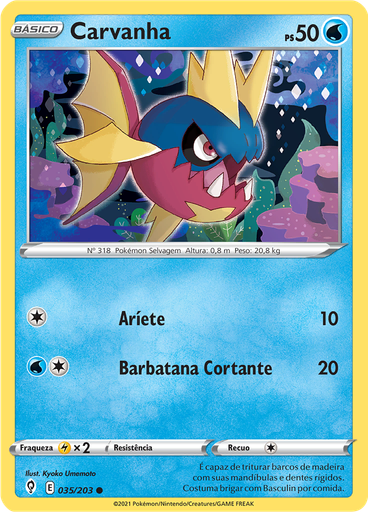 Carvanha (Reverse Holo)