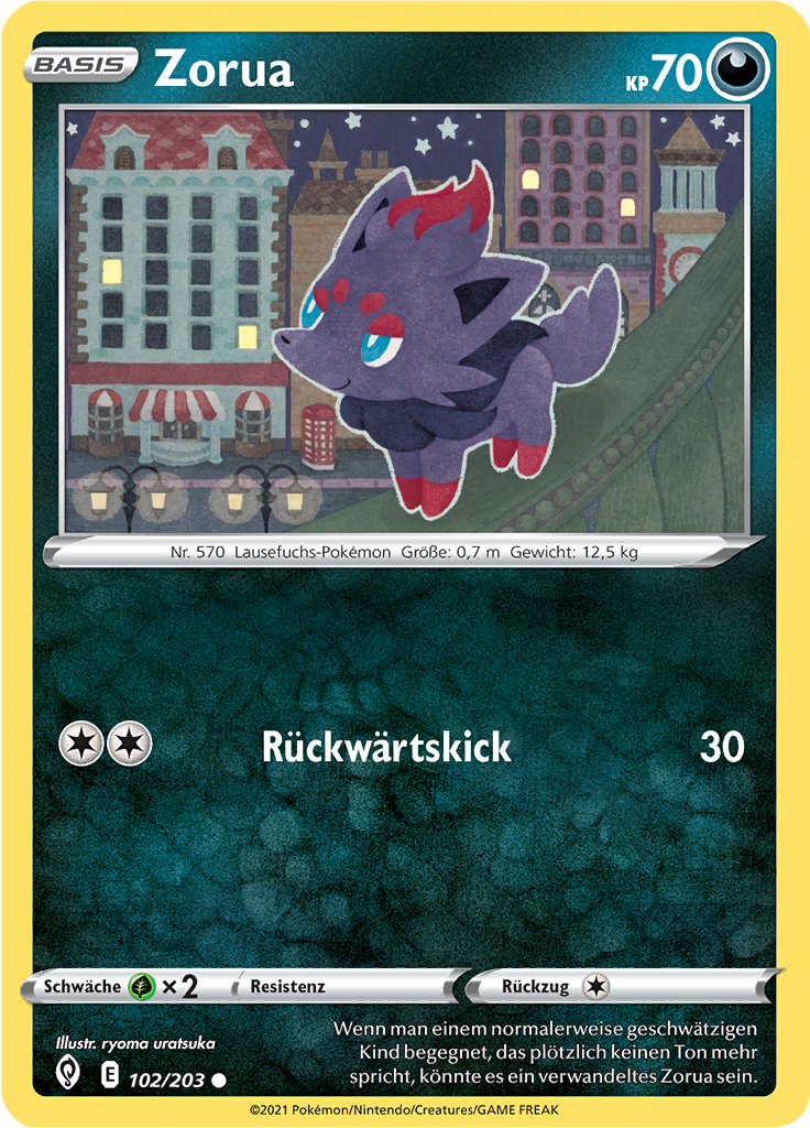 Zorua (Reverse Holo)