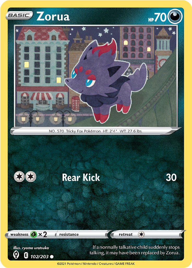Zorua (Reverse Holo)