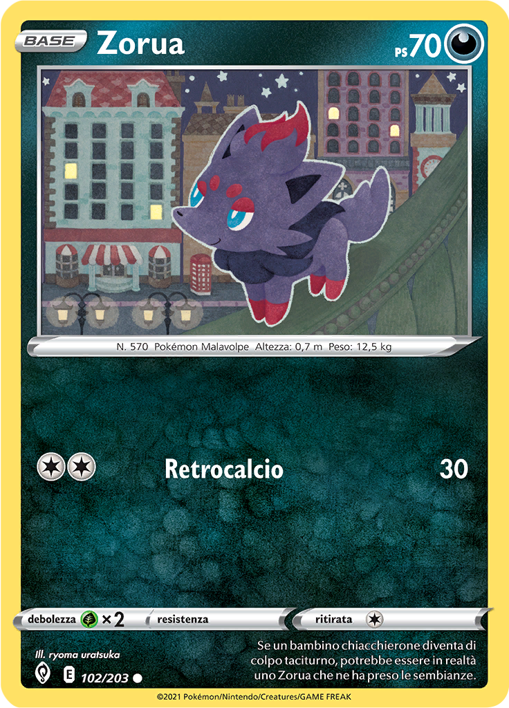Zorua (Reverse Holo)