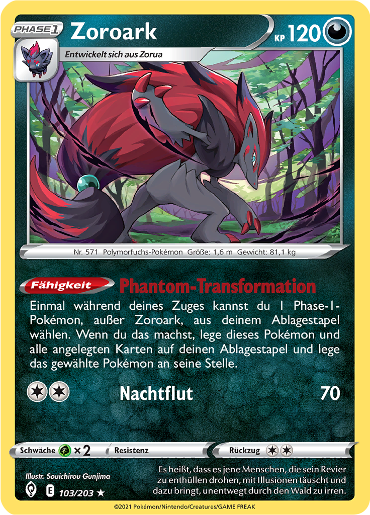 Zoroark (Reverse Holo)