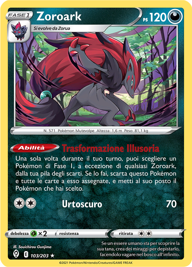 Zoroark (Reverse Holo)