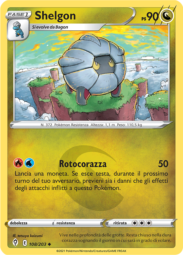 Shelgon (Reverse Holo)