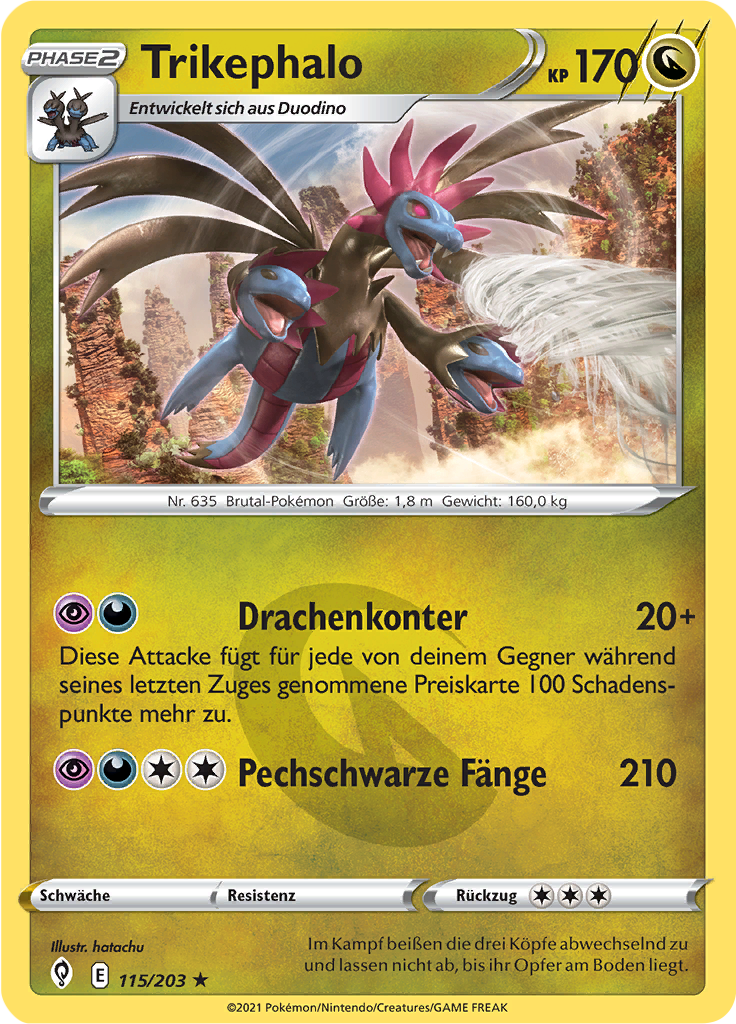 Trikephalo (Reverse Holo)