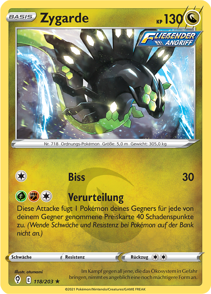Zygarde (Reverse Holo)