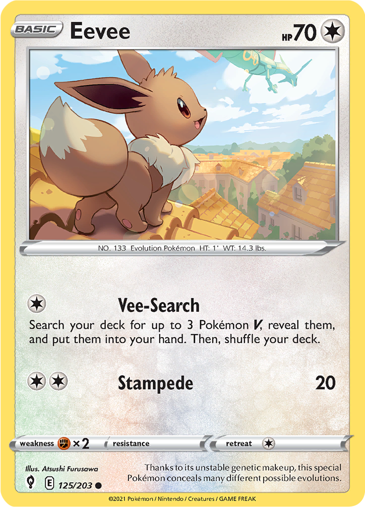 Eevee (Reverse Holo)