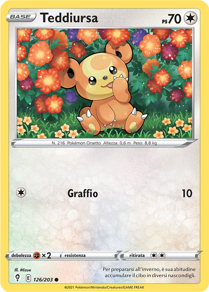 Teddiursa (Reverse Holo)