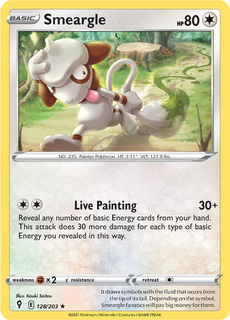 Smeargle (Reverse Holo)