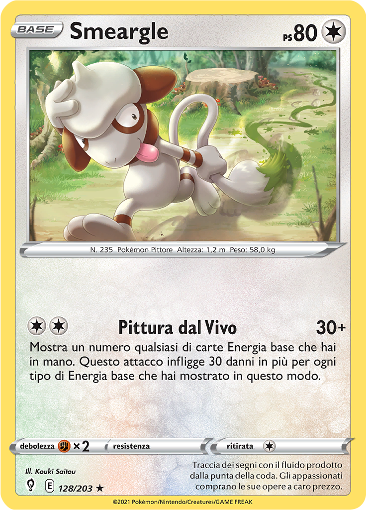 Smeargle (Reverse Holo)