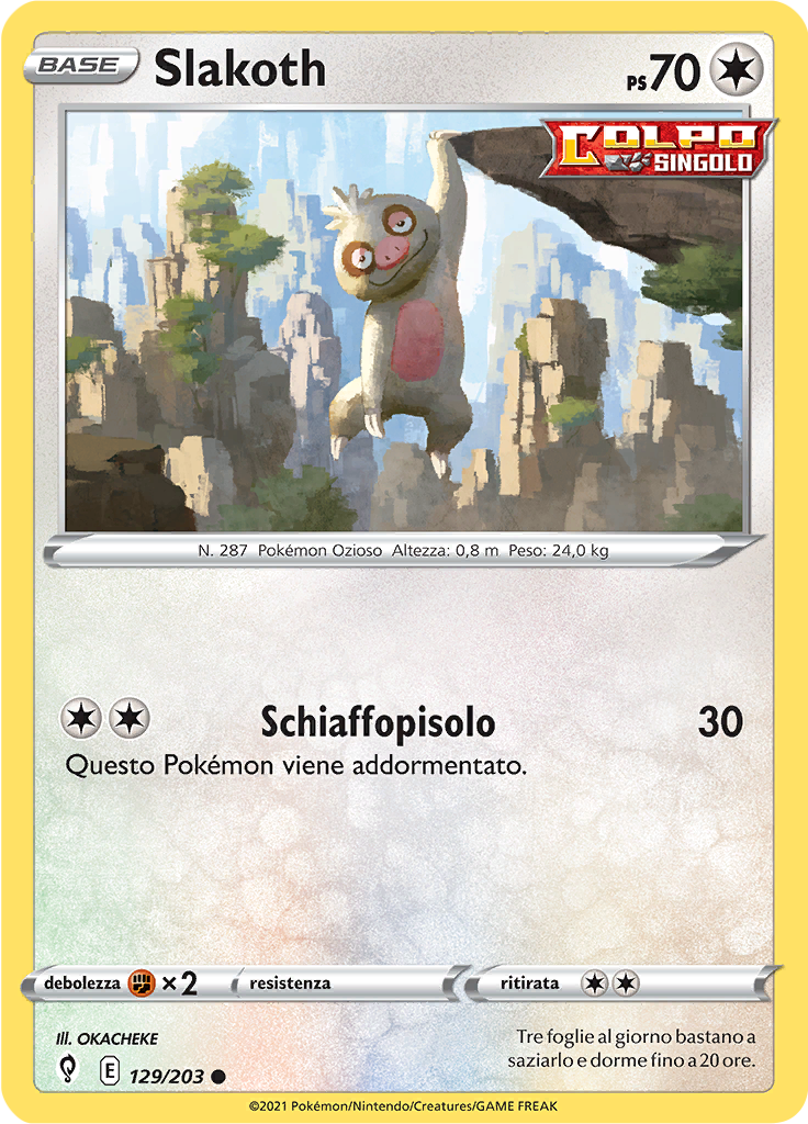 Slakoth (Reverse Holo)