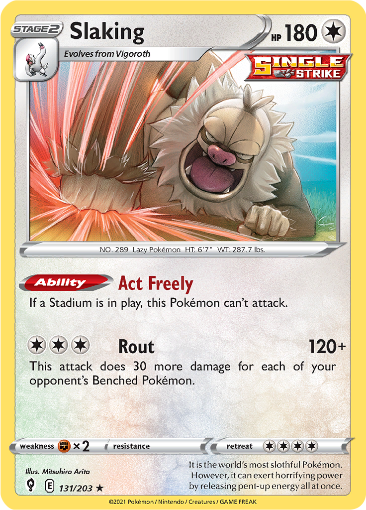 Slaking (Reverse Holo)