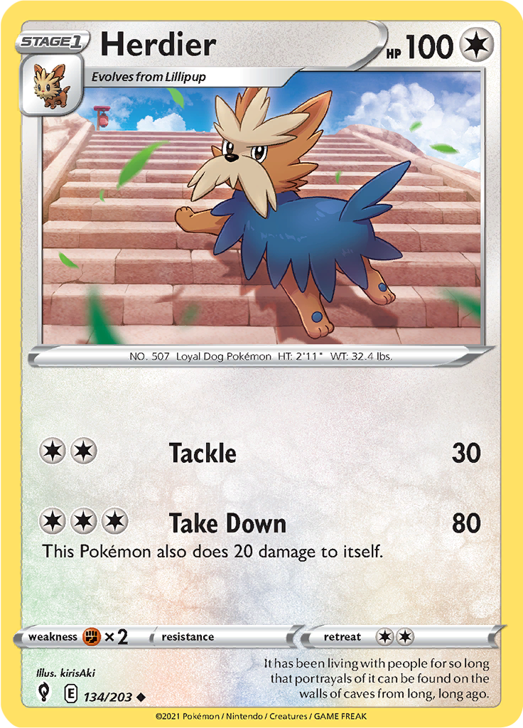 Herdier (Reverse Holo)