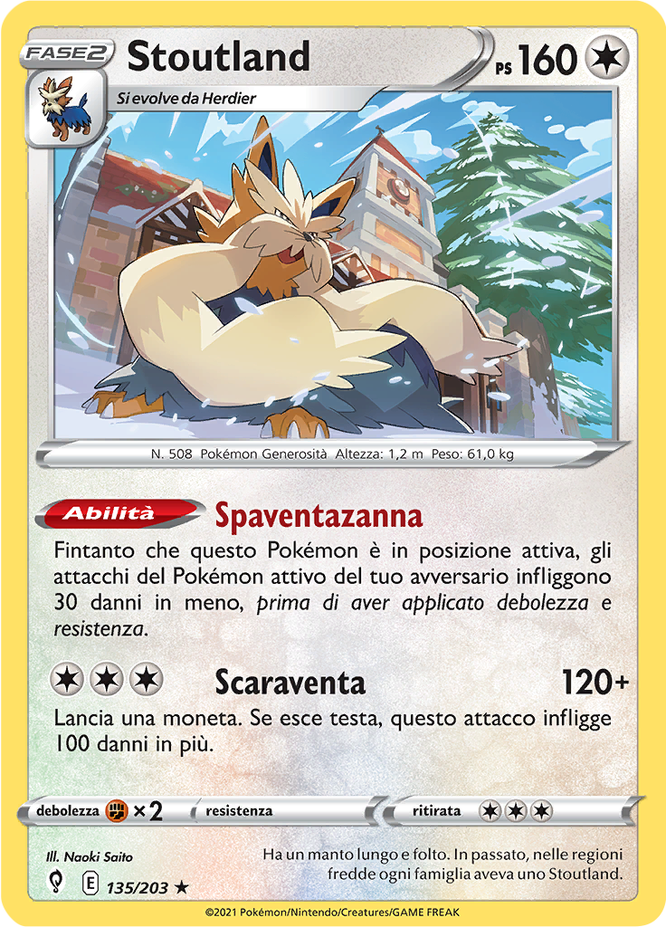 Stoutland (Reverse Holo)