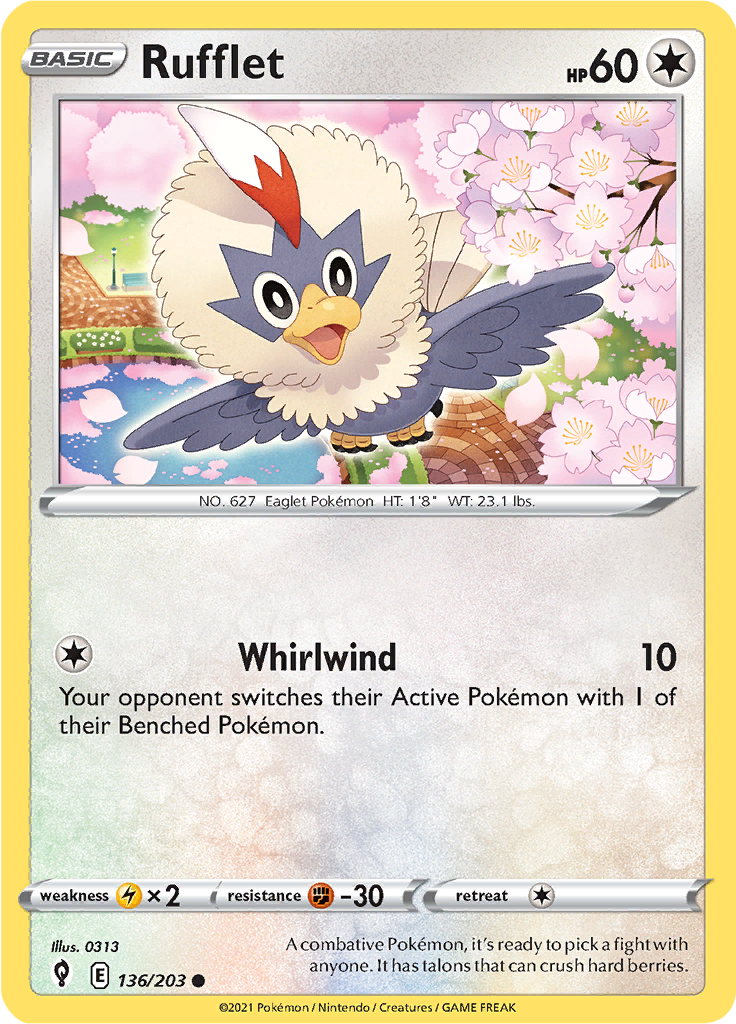 Rufflet (Reverse Holo)