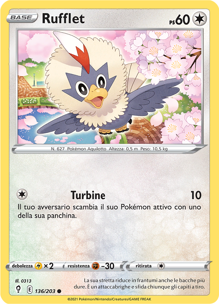 Rufflet (Reverse Holo)