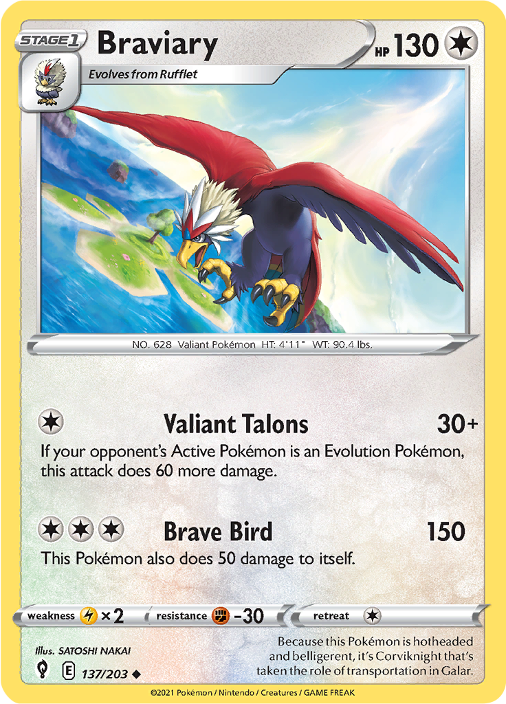 Braviary (Reverse Holo)