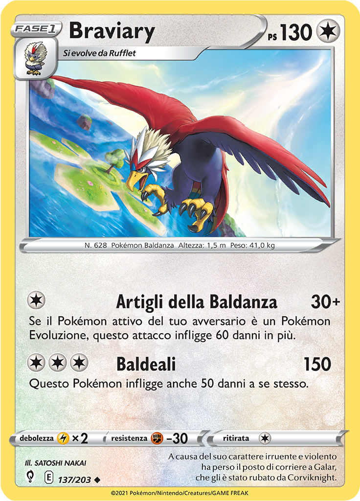 Braviary (Reverse Holo)