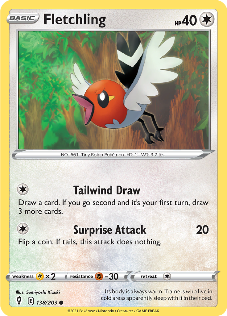 Fletchling (Reverse Holo)