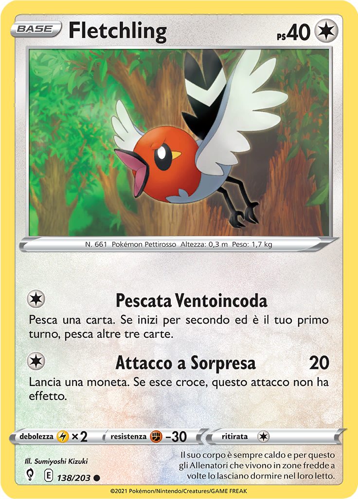 Fletchling (Reverse Holo)