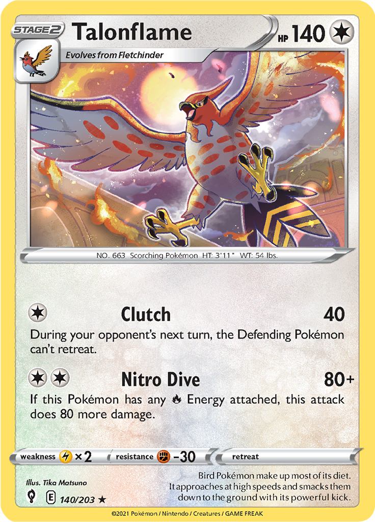 Talonflame (Reverse Holo)