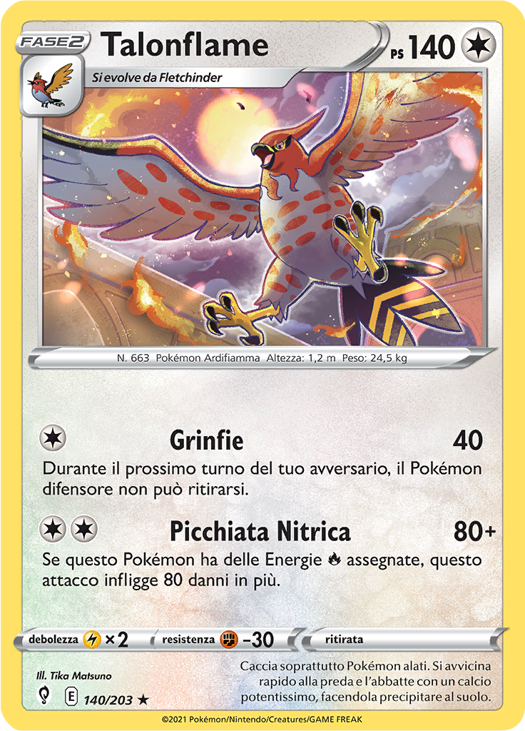 Talonflame (Reverse Holo)