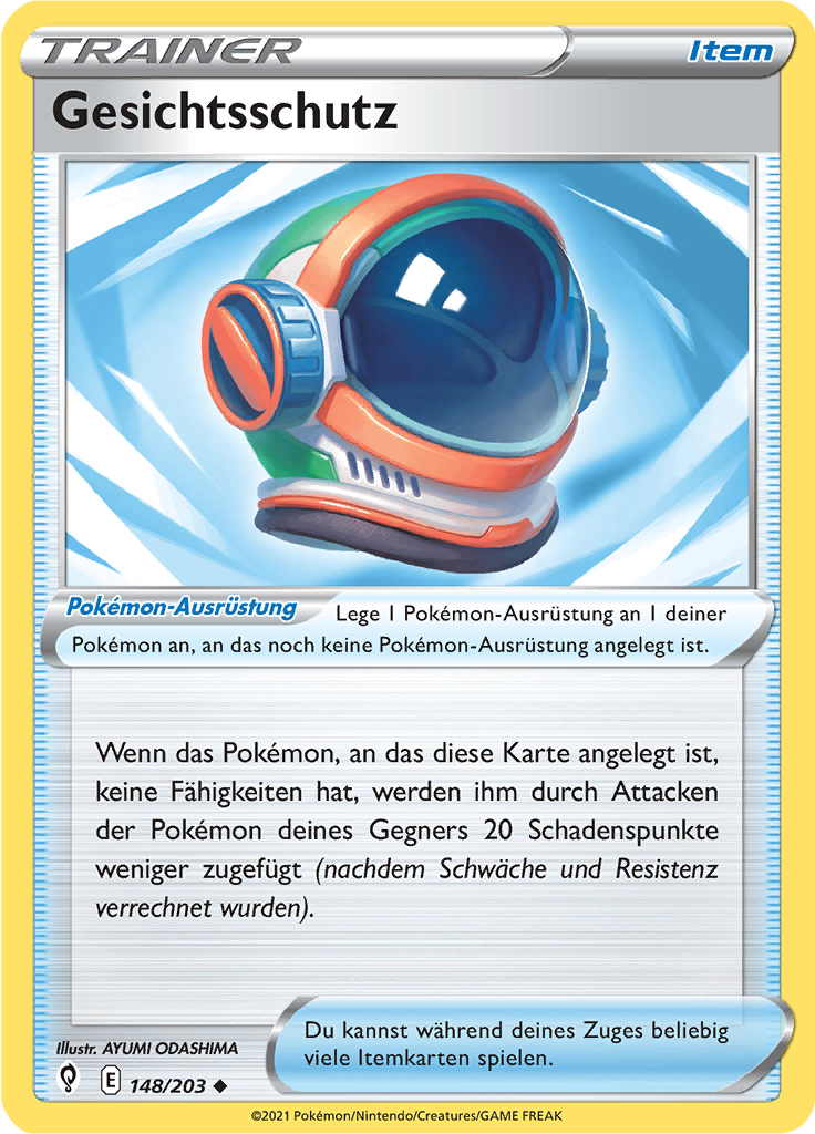 Gesichtsschutz (Reverse Holo)