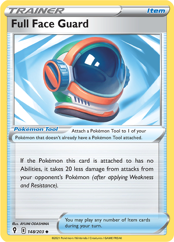 Full Face Guard (Reverse Holo)