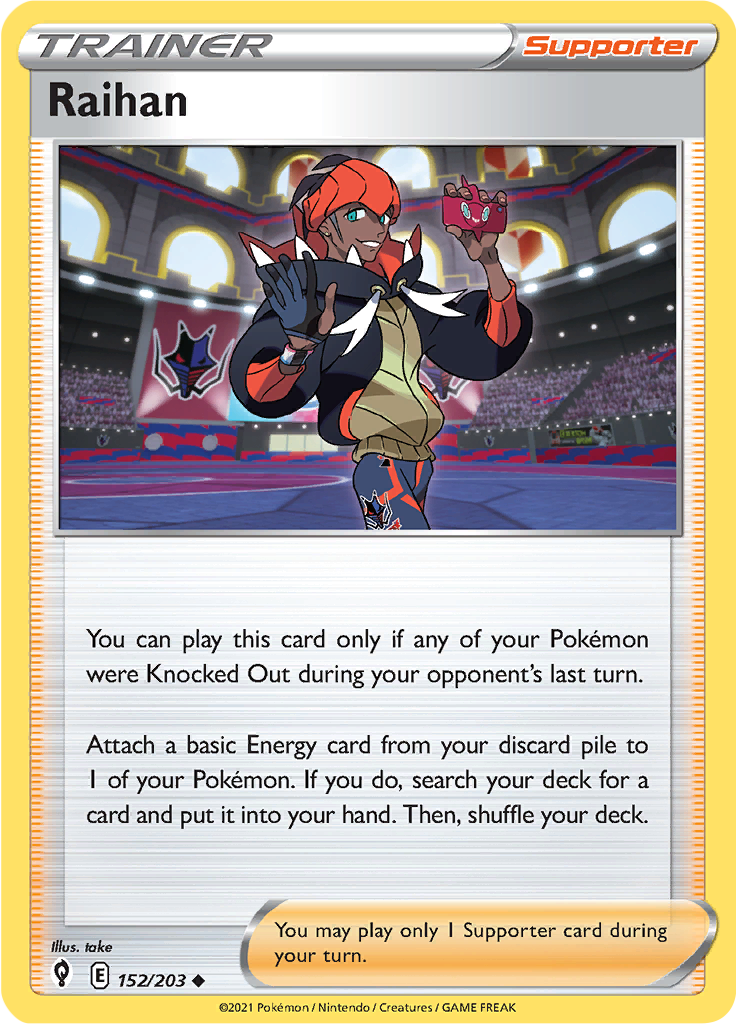 Raihan (Reverse Holo)