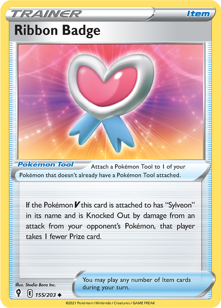 Ribbon Badge (Reverse Holo)