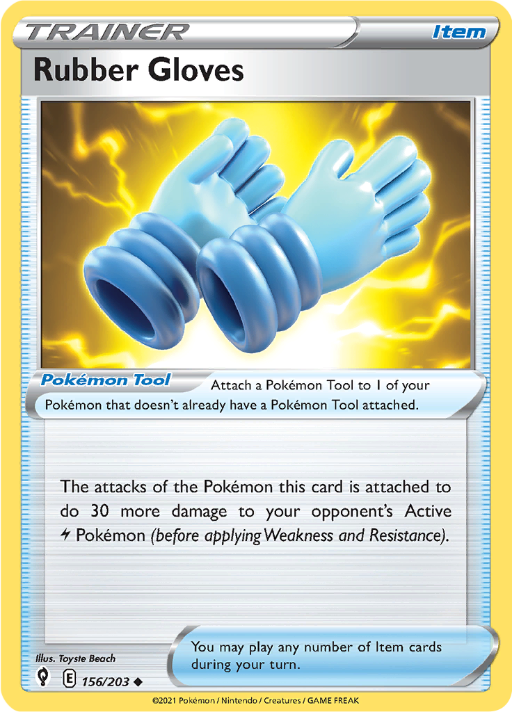 Rubber Gloves (Reverse Holo)