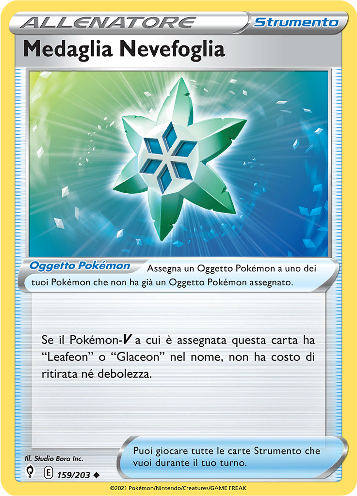 Medaglia Nevefoglia (Reverse Holo)