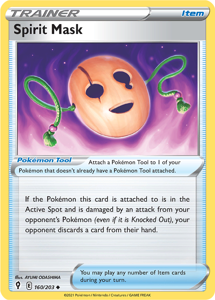 Spirit Mask (Reverse Holo)
