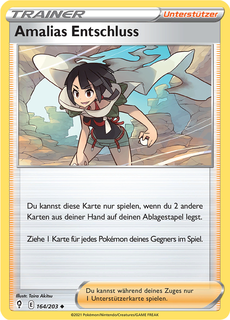 Amalias Entschluss (Reverse Holo)