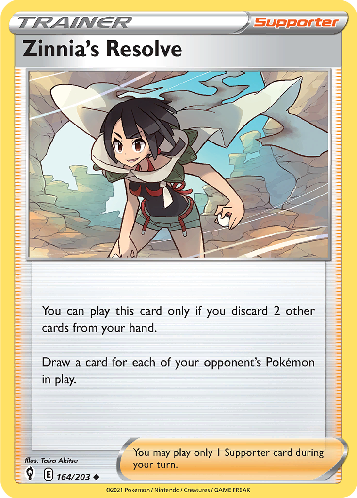Zinnia's Resolve (Reverse Holo)